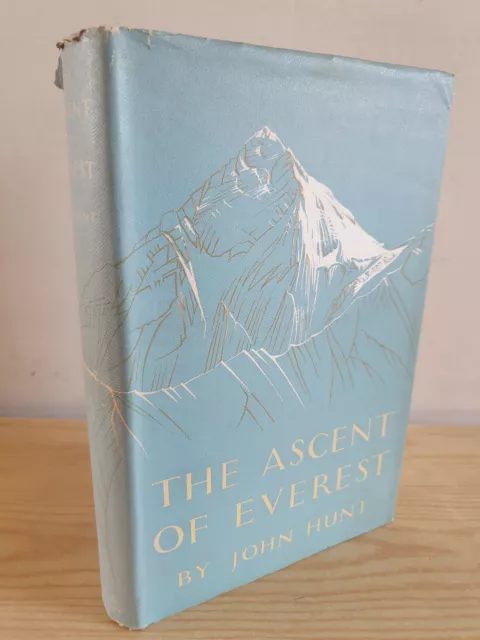 JOHN HUNT The Ascent of Everest - 1st ed 1953 in d/j