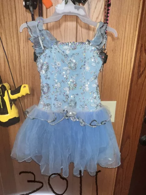 Curtain Call Dance Costume Kid. Size: LC. Style: E1155