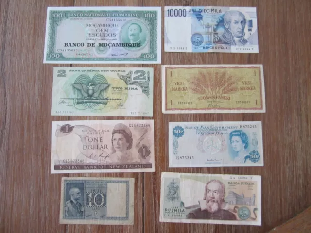 World collection of notes all different TN7 Cheap