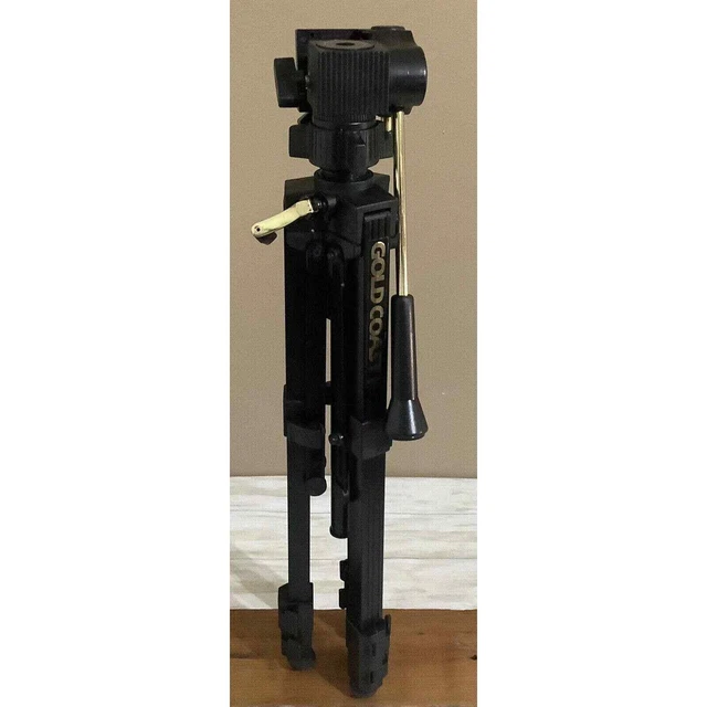 GOLD COAST GT500 Adjustable Heavy Duty Camera Tripod. Nice Used Condition.