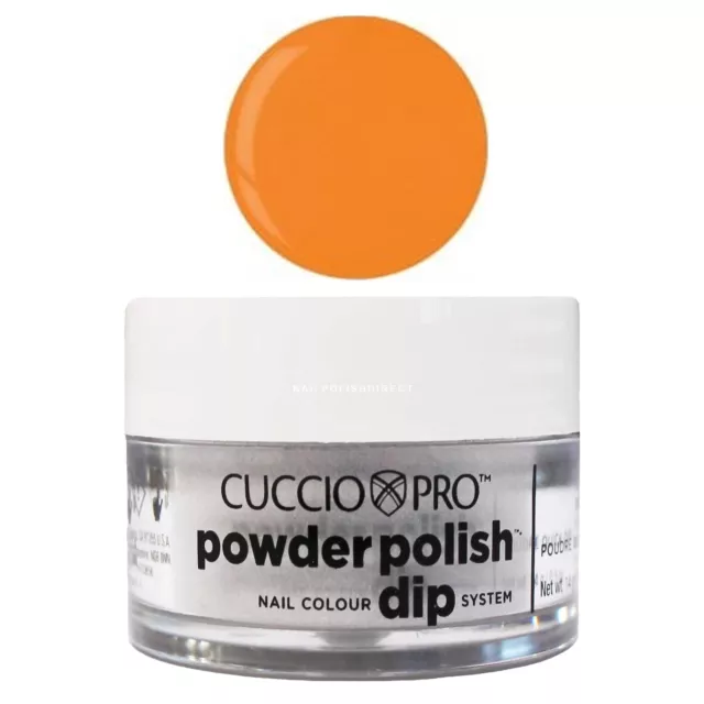 Cuccio Pro Powder Polish - Nail Dip System - Neon Orange 14g
