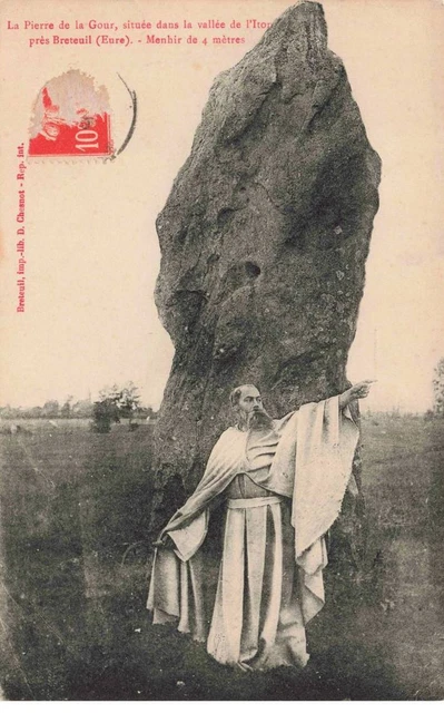 27 - BRETEUIL - S02798 - La pierre de la Gour située dans la Vallée de l'Itop