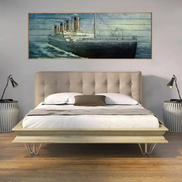 Old Modern Handicrafts Titanic 3D Painting Wall Home Garden Decoration Decor Art