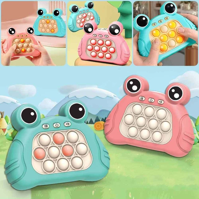 Jastown Quick Push Bubbles-Spel Voor Kinderen, Pop It Game, Elektronische Poppit, Sensorisch Speelgoed, Fidget Anti-Stress Pop-Fidget-Spel Voor Jongens en Meisjes