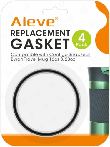 4 Pack Replacement Gasket Contigo Snapseal Byron Travel Mug Silicone Lid Seal R
