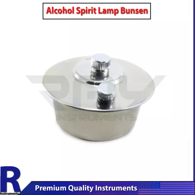 Dental Laboratory Flame Jewelers Alcohol Methylated Spirit Lamp Bunsen Burner