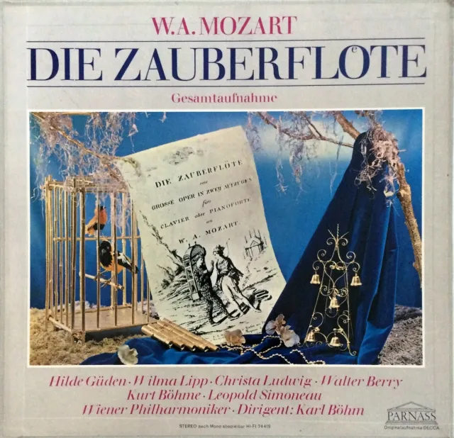 W.A. Mozart - DIE ZAUBERFLÖTE - Gesamtaufnahme - Karl Böhm