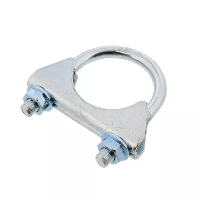 M8 oder M10 Bügelschellen Auspuffschellen U Bolt Clamp 28-120mm 1-10 Stück