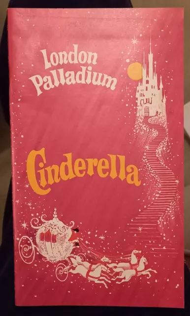 Cinderella at London Palladium 1971 programme