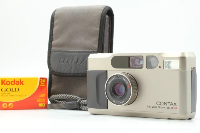 ALL WORKS [TOP MINT] Contax T2 Titan 35mm Point & Shoot Film Camera From JAPAN