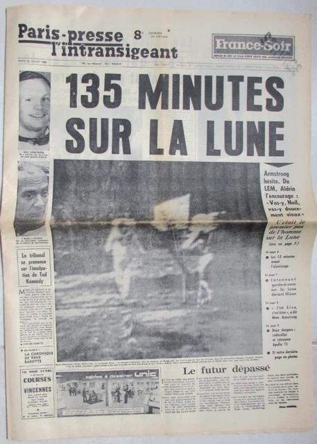 France Soir Spécial Mai 1969 – 4 Pas Sur La Lune – Édition Originale