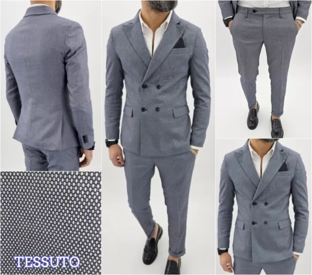 ABITO PIAZZA ITALIA Vestito completo Uomo Taglia 46 Slim Fit EUR 34 00 PicClick IT