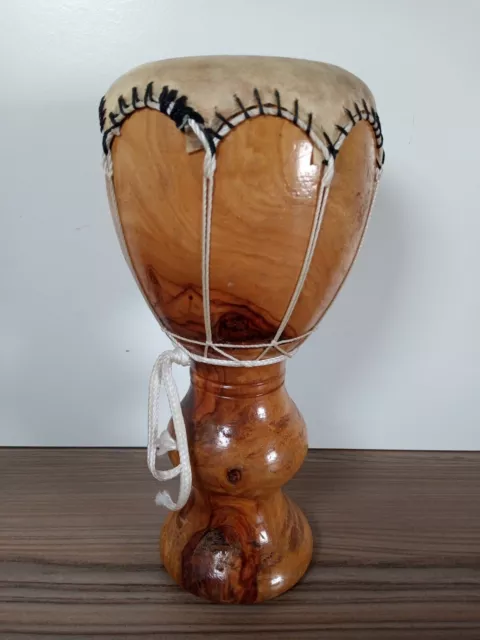 Traditional Handmade Djembe Bongo Drum 8.5" x 4"