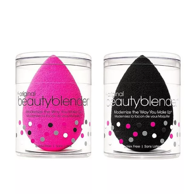 Beauty Makeup Applicator Foundation Blender Buffer Sponge Flawless Smooth 1/2pcs