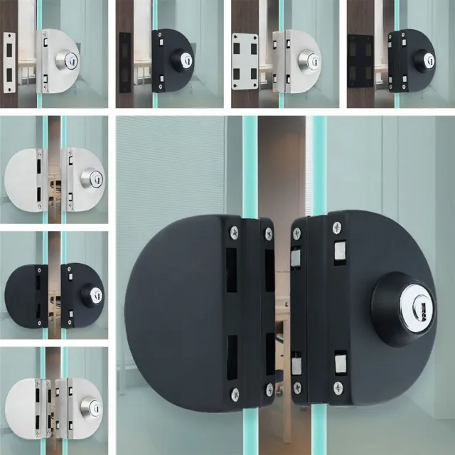 Serratura di sicurezza armadio-display serratura porta in vetro serratura set di serrature