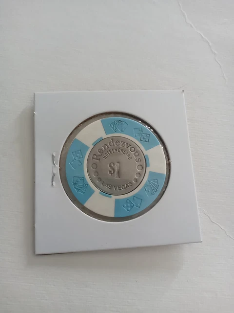 Rendezvous Hotel $1 Casino Chip Las Vegas Nevada