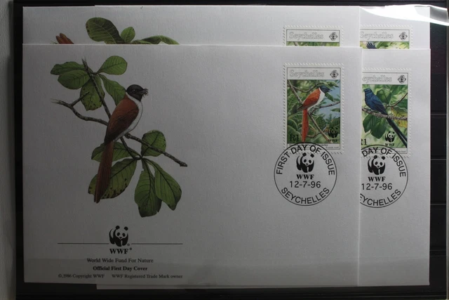 Seychellen 798-801 gestempelt als FDC #TU400