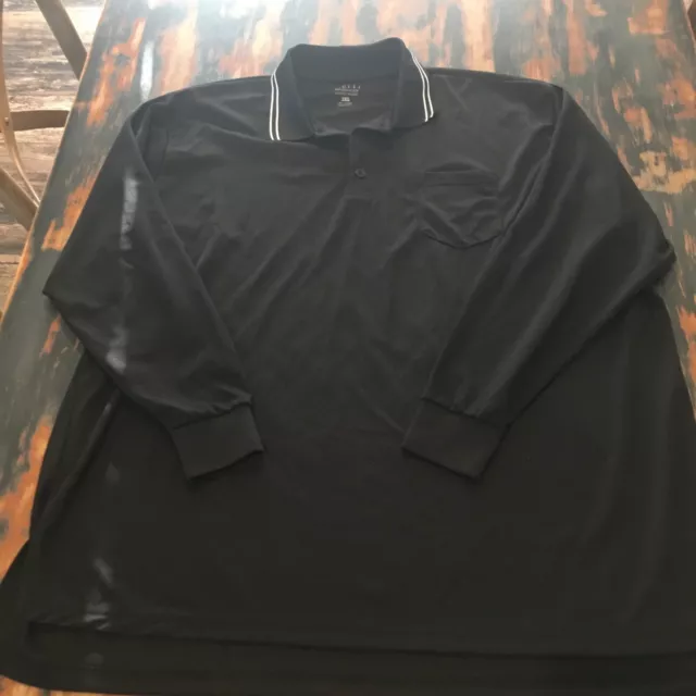 SMITTY Performance Mesh Umpire Long Sleeve Shirt Baseball Softball mens 3XL