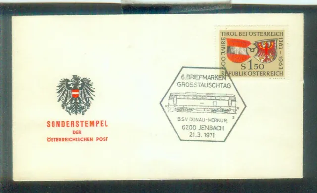 Super Sonderbrief aus Österreich, von 1971, gestempelt