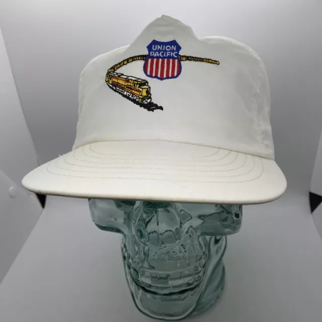 Vintage Union Pacific Railroad Embroidered Snapback Hat Adjustable Baseball Cap