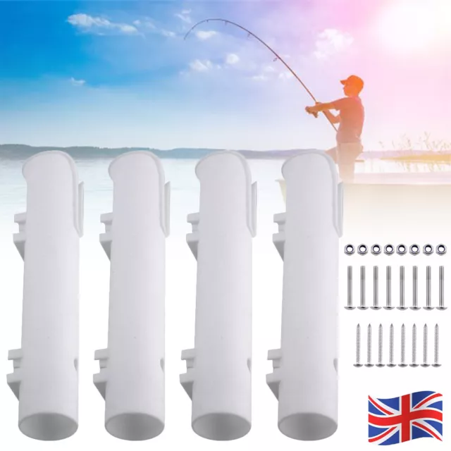 BOAT FISHING ROD Holder Clips for 10 Pcs Rods £16.65 - PicClick UK