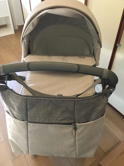 trio inglesina trilogy grigio ardesia con carrozzina ovetto e passeggino