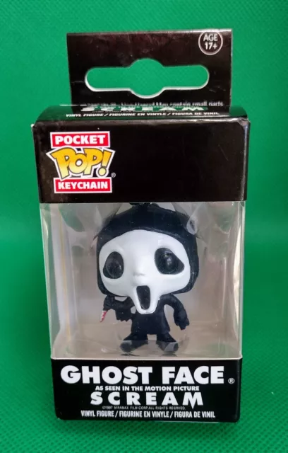 Funko Pop! SCREAM GHOST FACE Rare Vaulted Retired Vinyl Keychain