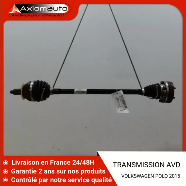 🇫🇷  TRANSMISSION AVANT DROIT VOLKSWAGEN POLO V Phase 1  2009-... 1.4