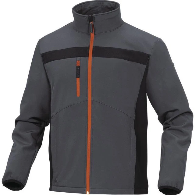 Giacca Invernale in Softshell DeltaPlus Mod. LULEA2 Grigio-Nero