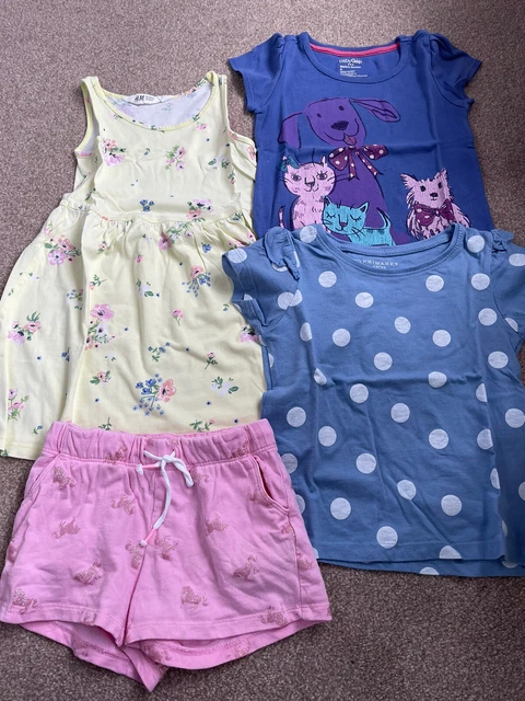 Girls Summer Clothes Bundle Age 2-3 Years