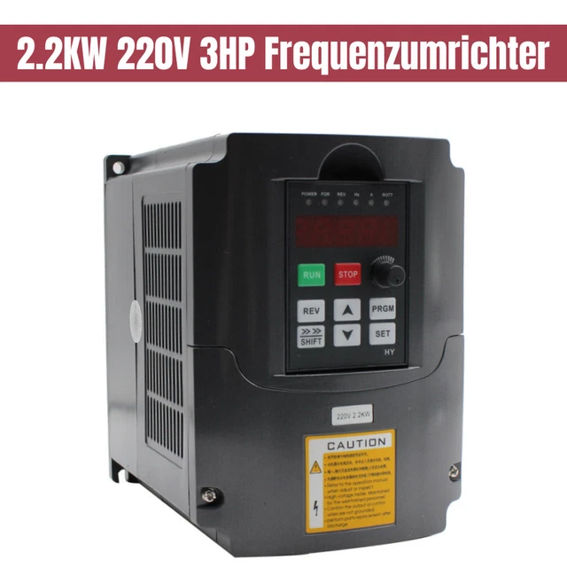 Convertitore di frequenza variabile azionamento di frequenza inverter HY inverter 2.2KW 220V 10A