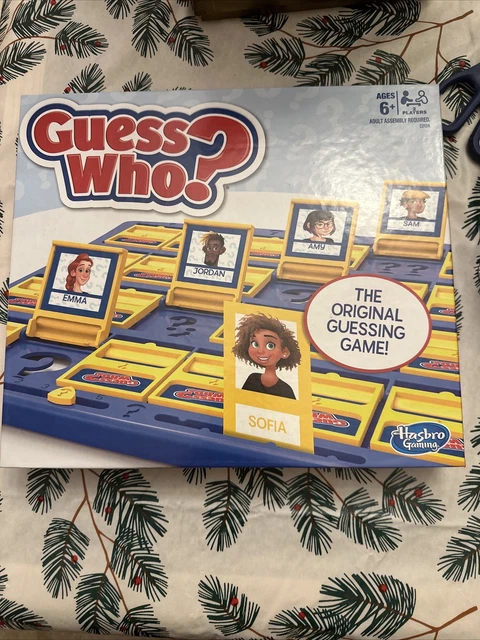 GUESS WHO? CLASSIC Guessing Game By Hasbro Gaming 2 Player Game $9.05