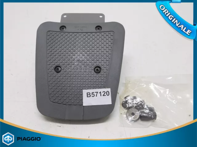 Piastra Bauletto Portapacchi Luggage Box Plate Originale Per Piaggio Quartz 50