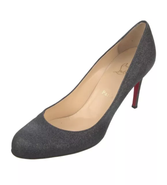 CHRISTIAN LOUBOUTIN GLITTER heels 41 $60.00 - PicClick