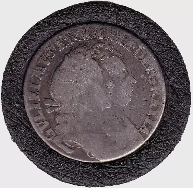 1693  William  &  Mary  Sixpence  (6d)  Silver  (92.5%)  Coin