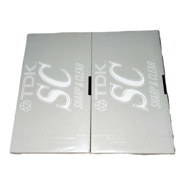 Lot De 8 Cassettes VHS Vierges – E180 Et E120 – Sony TDK BASF JVC – Sous Blister