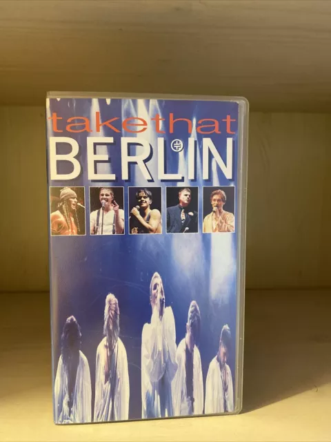 TAKE THAT - Live In Berlin (VHS) £0.50 - PicClick UK