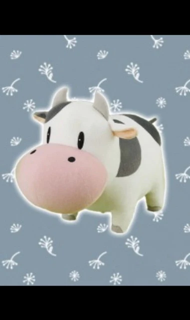 Story of Seasons Harvest Moon Cow Plus XL Size 42cm 16.5" Prize Taito Unused