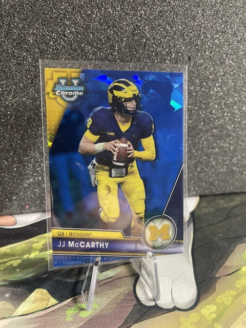 2024 Mosaic JJ McCarthy Notoriety RC Rookie #21 Vikings