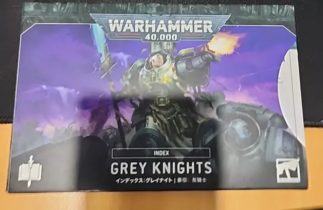 Warhammer - Index: Grey Knights - FREE SHIPPING!