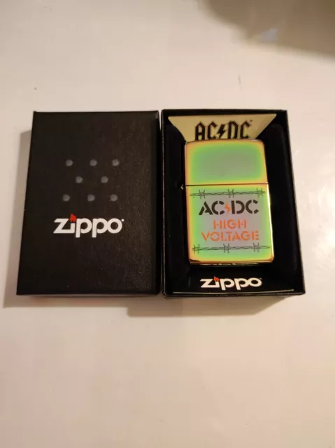 Zippo 28021 ACDC Lighter Case - No Inside Guts Insert