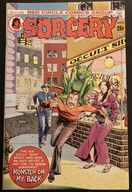 Red Circle Sorcery #11 NM High Grade 1975 Bronze Age Archie Comics Final Issue
