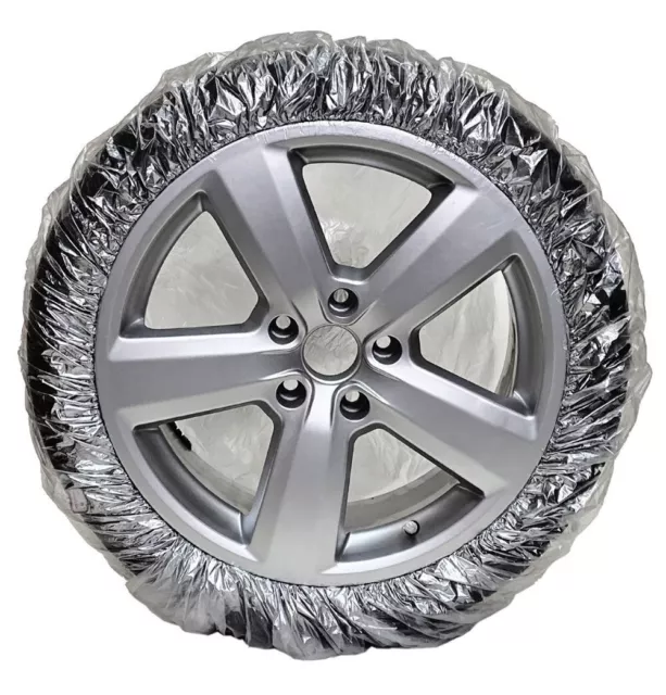 Alloy Wheel Refurb Tyre Mask 5pcs Quick Most Effective Way to Prevent Overspray