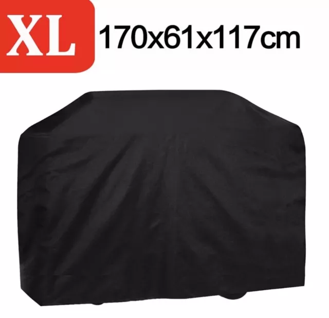 Heavy Duty BBQ Cover Waterproof Barbecue Grill Protector Outdoor Cover, Size XL