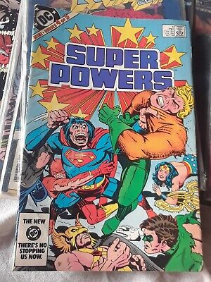 Super Powers #4 DC 1984 Comic Book