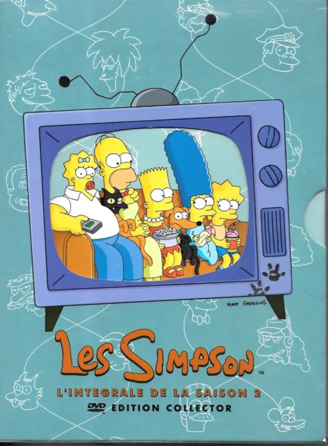 "Les Simpson / L'intégrale De La Saison 2" [Edition Collector / Coffret 4 DVD]