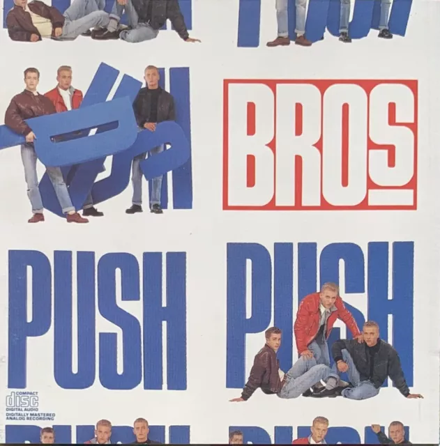 Push by Bros (CD, 1988 Epic) OOP EK 44285