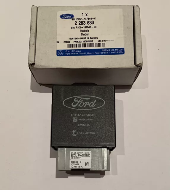 Ford Kuga 2012-2020 module de commande de barre de remorquage pièce authentique Ford 2283630 2 283 630