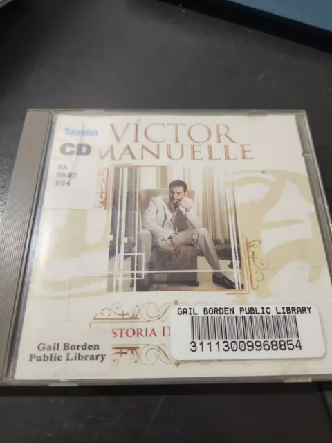 Victor Manuelle - Historia De Un Sonero CD Antigua Biblioteca CAJA 8