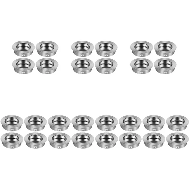 7 Pieces Door Handles Barn Doors Drawer Knobs Closet Door Knobs Pocket